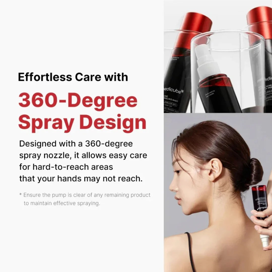 MEDICUBE Red Acne Body Peeling Shot – 110 g